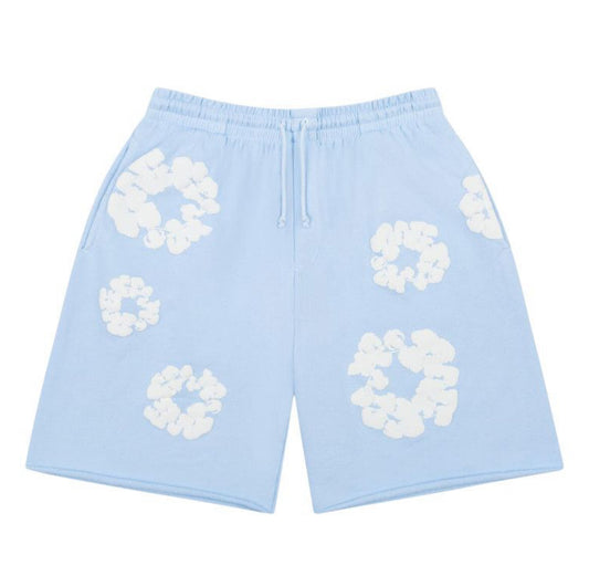 Denim Tears The Cotton Wreath
Sweat Shorts 'Powder Blue'